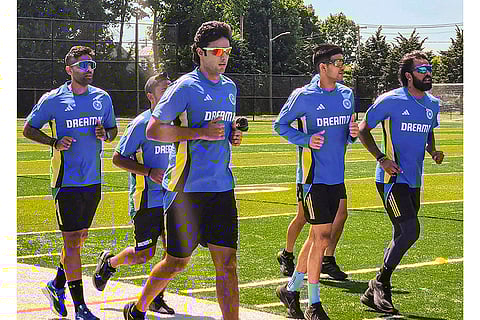 T20 Cricket WCup: India's training session